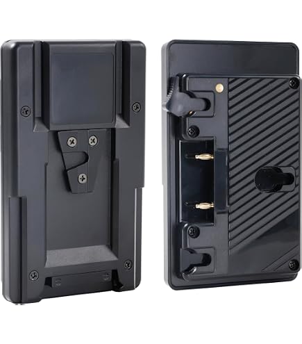 Vマウント→ゴールドマウント変換プレート Amazon.com : SmallRig V to Gold Mount Adapter with D-TAP Port for